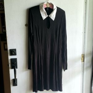 Wednesday Addams Jersey Stretch Dress by Hot Topic
